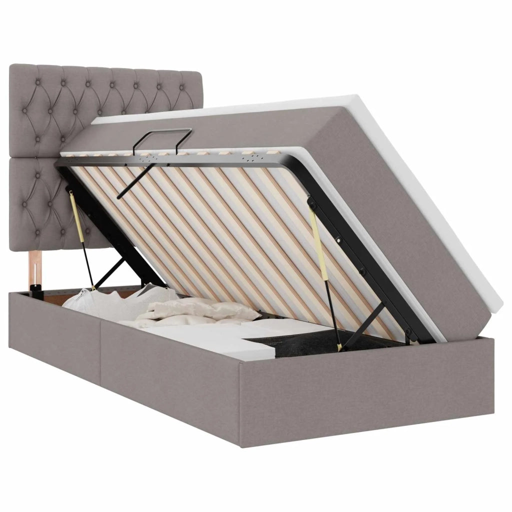 Letto con contenitore e materasso Talpa 90 x 200 cm Poliestere