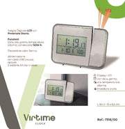 Orologio Sveglia Digitale con Schermo LCD Proiettore Ora