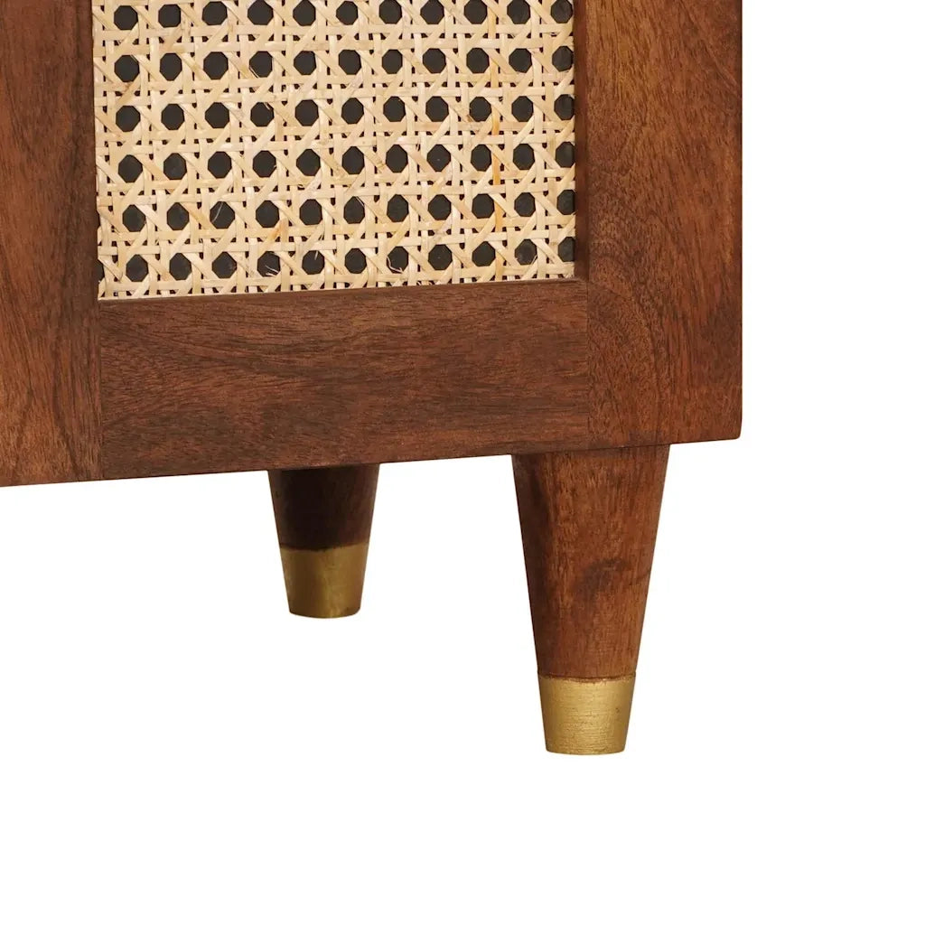 Comodini con cassetto 50 x 33 x 60 cm Legno di mango massello 4018891