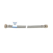 FLESSIBILE INOX MODELLO NORMALE  CM. 40- FF 1/2 x 3/8- DH- pezzi 10