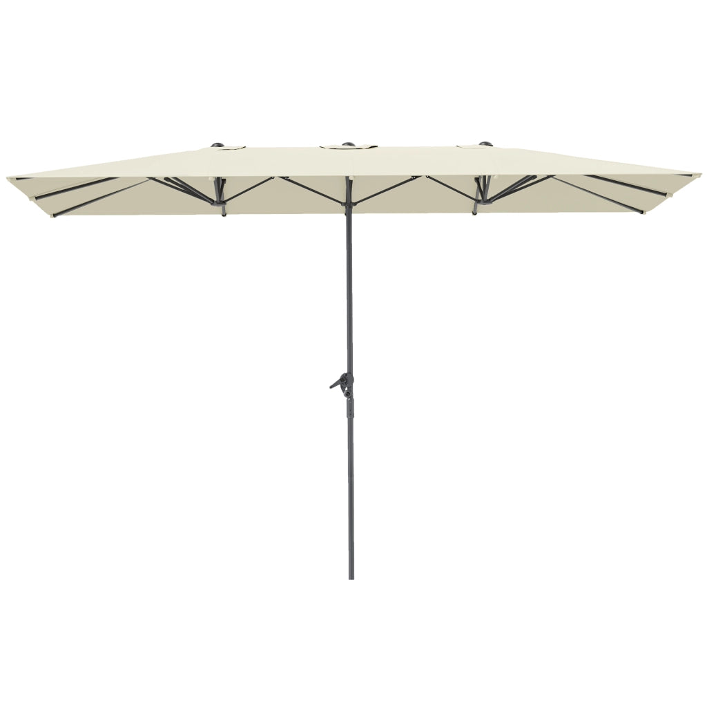 Ombrellone da Giardino ¨C Zephmum ¨C Beige 4.5x2.6 m
