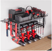 Organizzatore di attrezzi per la lavorazione di metallo per uomo, contenitore per attrezzi per batteria e trapano per uomo, regalo per uomo, regalo per padre
