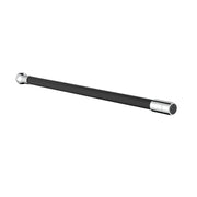 Bocca universale per miscelatore cucina silicone nero con ghiera