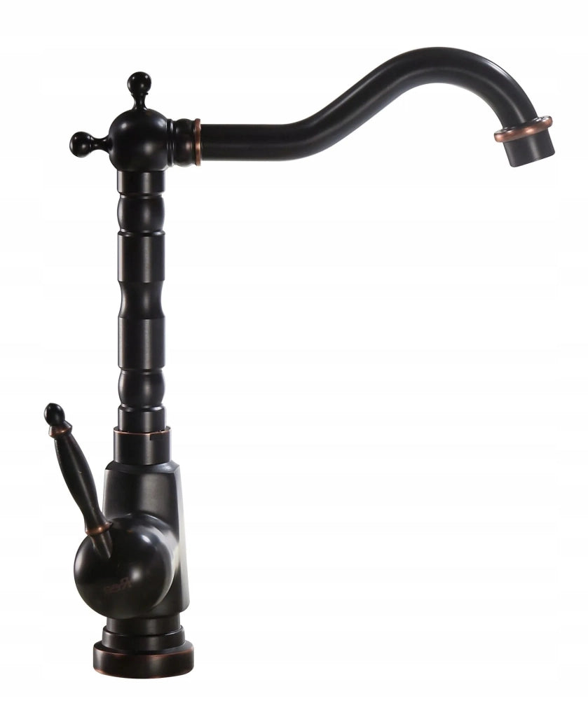 Rubinetto Da Lavabo Rea Bona Old Black High