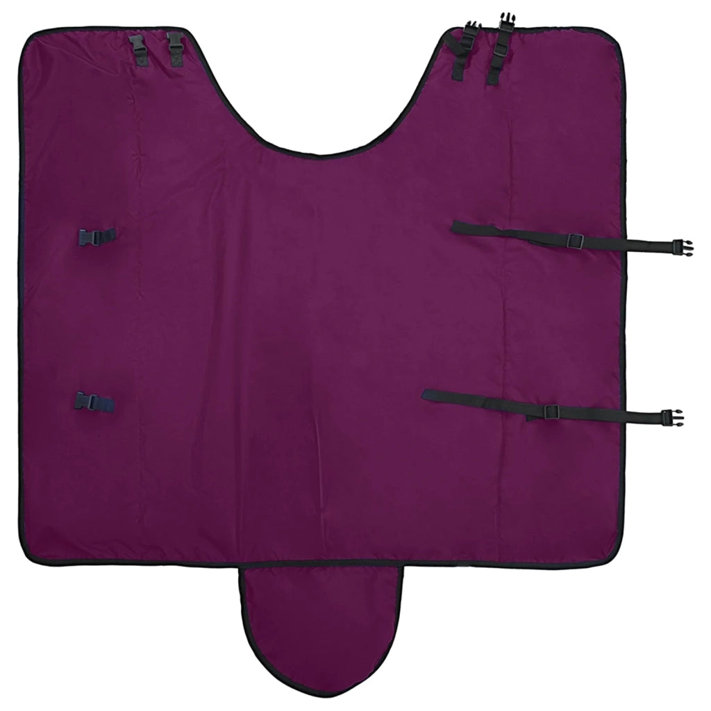 Coperta per Cavalli Verde Scuro e Nero 85 cm Poliestere 42013088