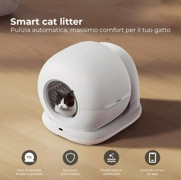 Carepet lettiera autopulente per gatti CL01W
