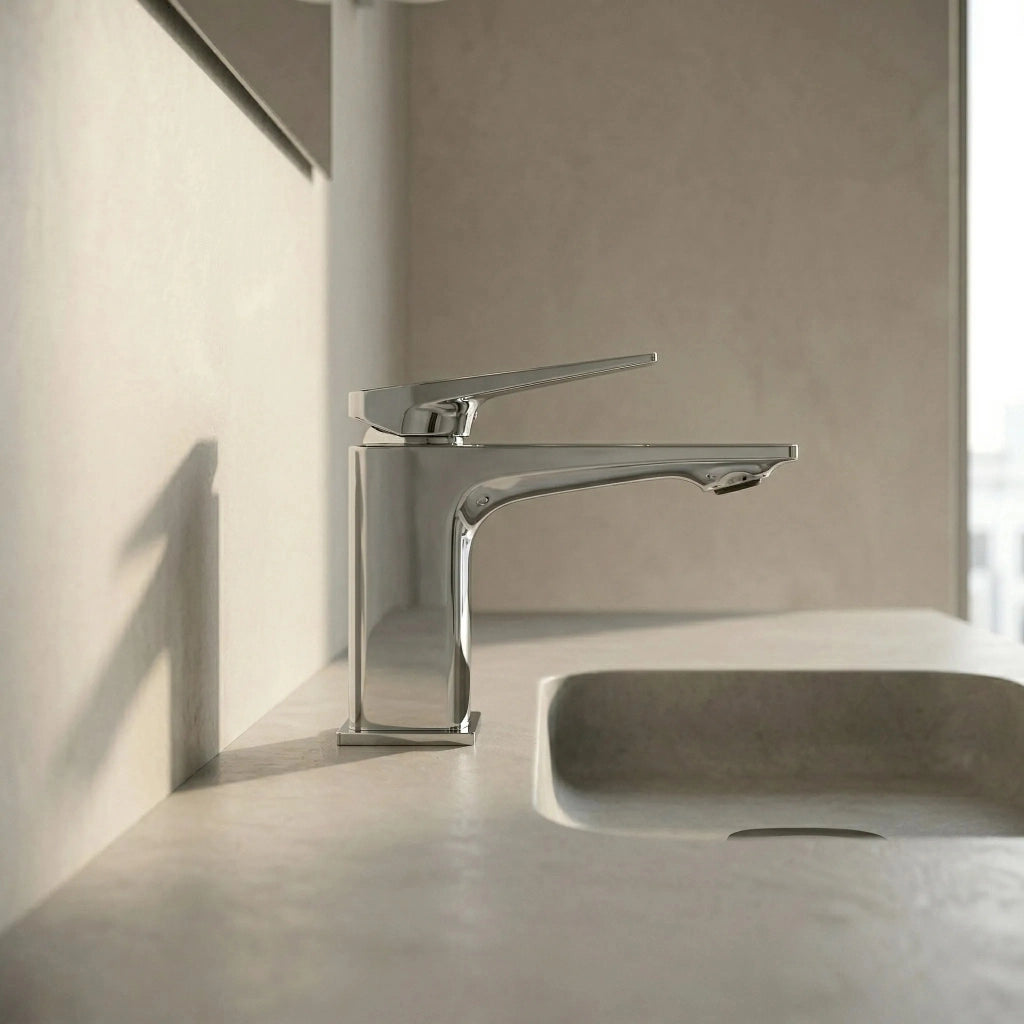 Rubinetto Da Lavabo Premium Rea Prime Chrome Low
