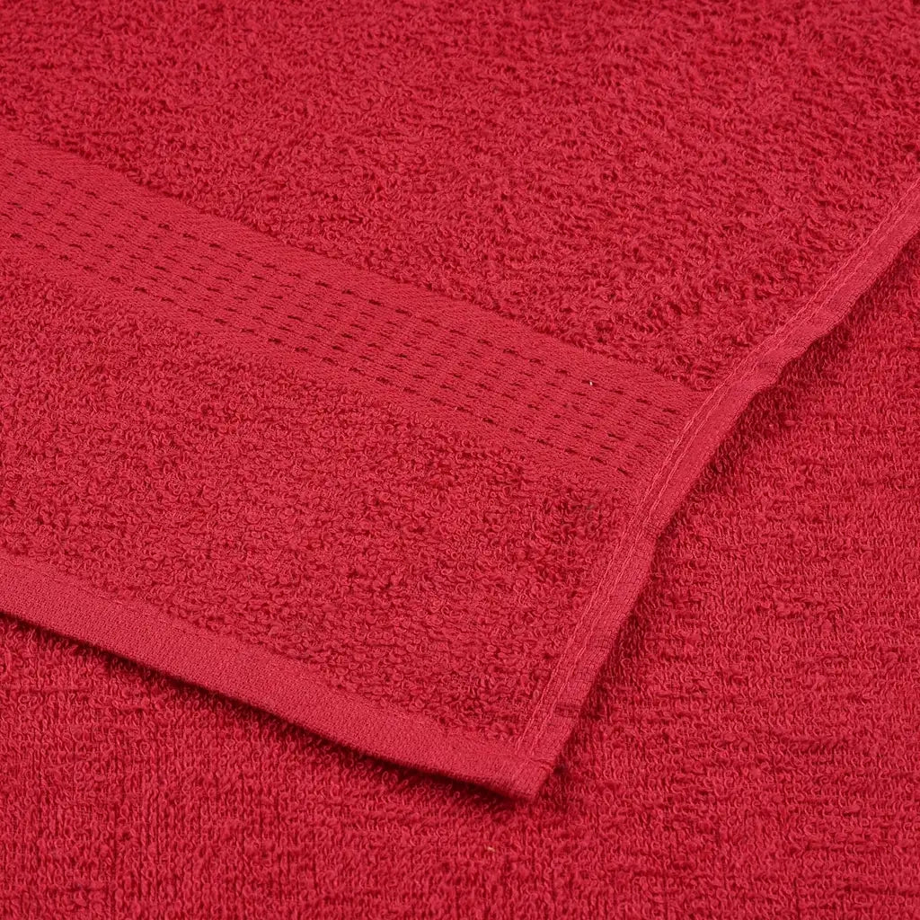 Asciugamani per sauna FROGN 2 pezzi Rosso 80x200 cm 360 g/m2