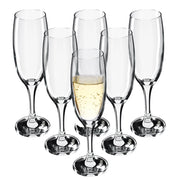 Set di 6 bicchieri da champagne/prosecco KADAX da 220 ml