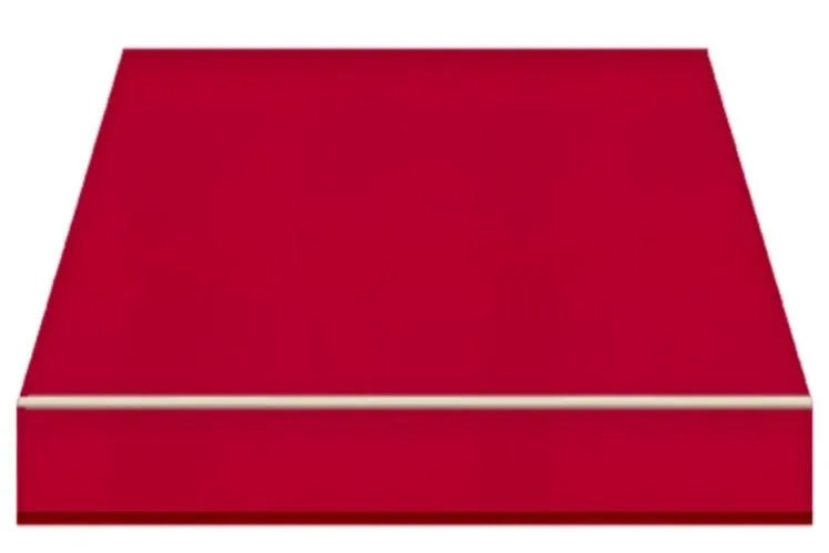 Tenda da Sole a Caduta Forzata Tempotest Parà, Bracci Sporgenza 80 cm, Largh. 3,9 Metri, Col. Rosso 11 - Ideale per Finestre e Vetrine