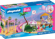 PLAYMOBIL Barbie Beach Cafe ,136 pezzi, Eta 4+