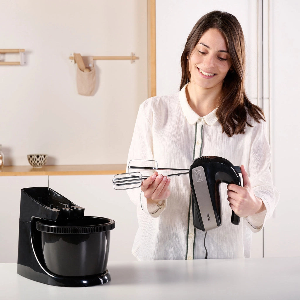 Black & Decker BXMXA500E Sbattitore con base 500 W Nero