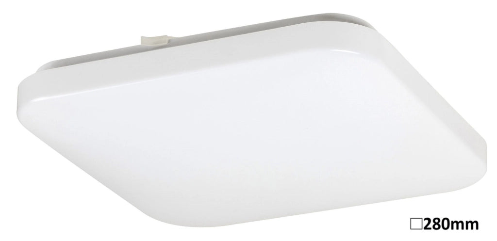 Plafoniera LED quadrata 28cm bianca 20W Rabalux Rob