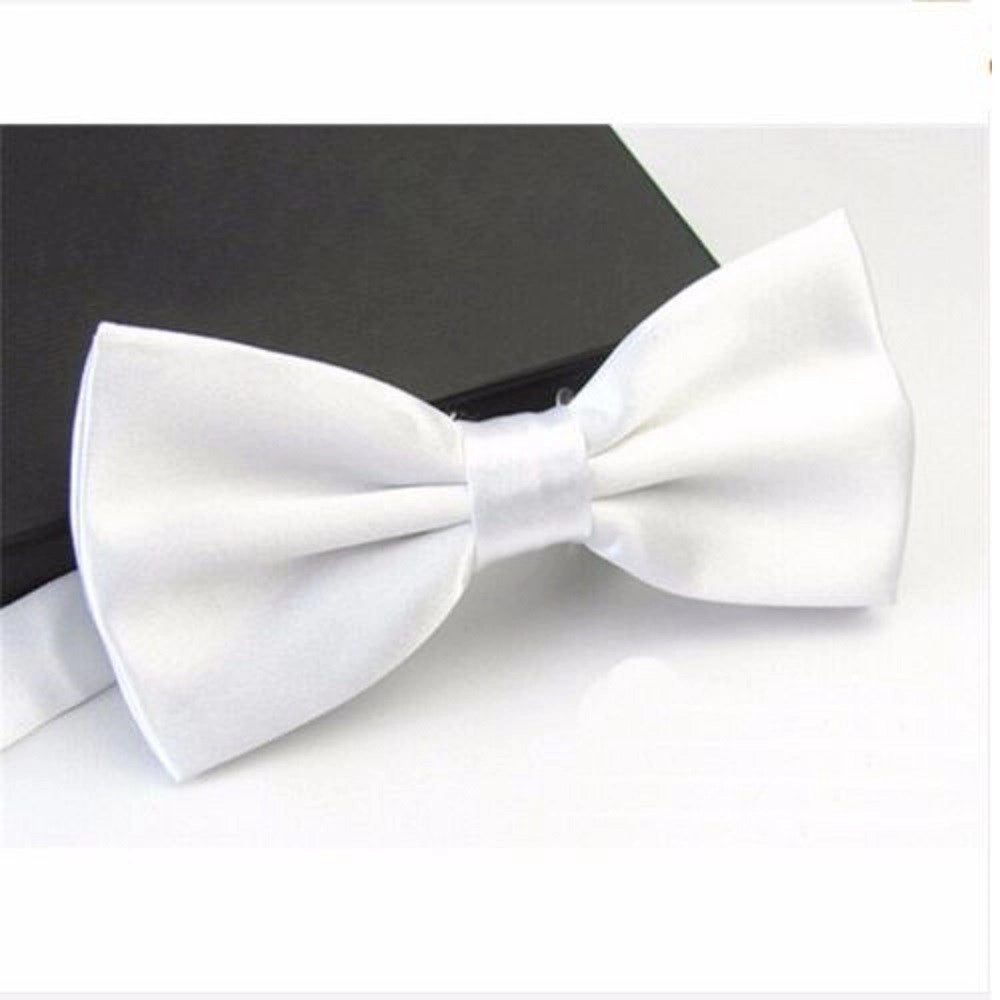 Trade Shop - Papillon Cravattino Bambino Seta Raso Bimbo Farfalla Per Cerimonie Vari Colori -