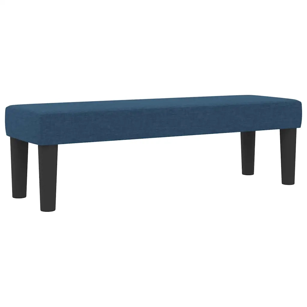 Letto a molle con materasso Blu 200 x 200 cm Tessuto 3344176