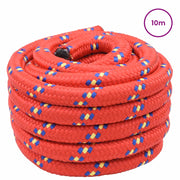 Corda | Fune da Barca 10 m 3 Rosso PP