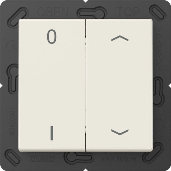 EnOcean trasmettitore wireless a muro con simboli - ENOA595P01 - E3GBD