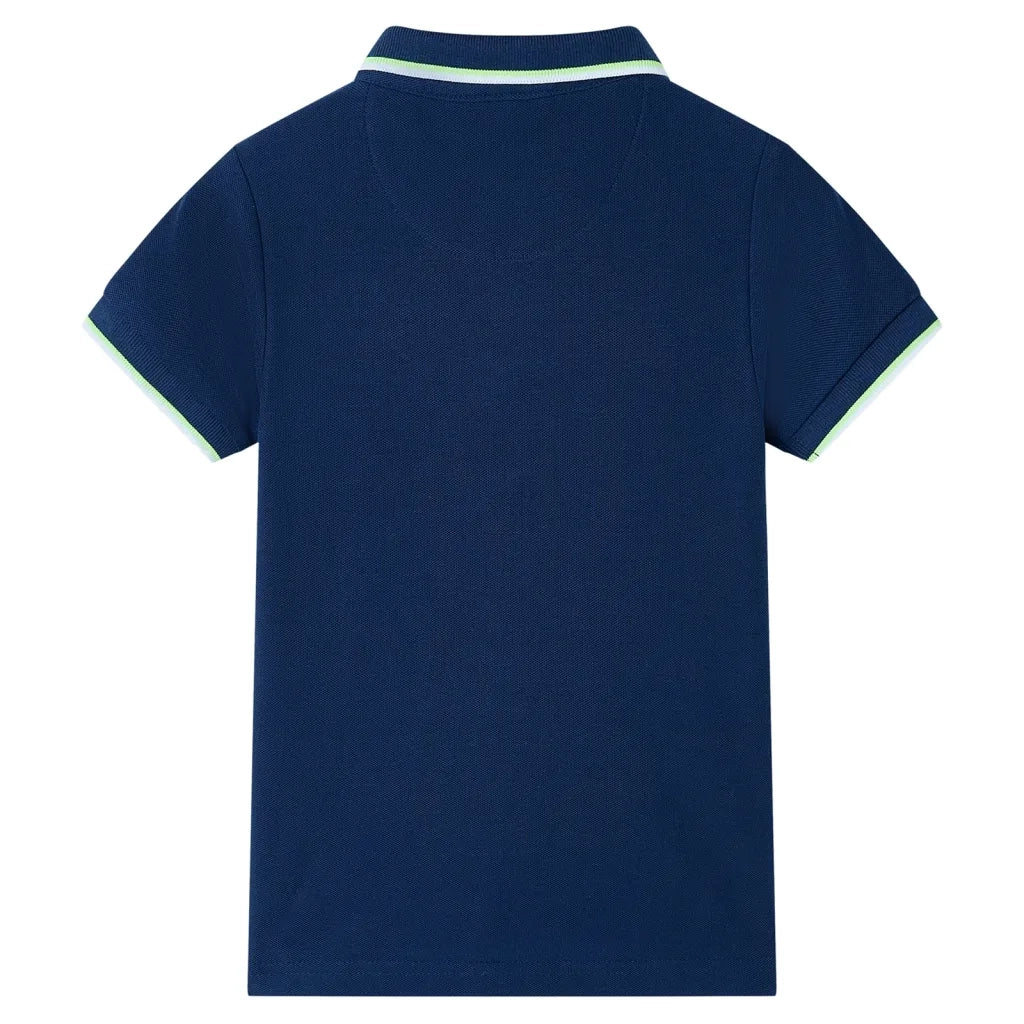 Polo da Bambino Blu Marino 128
