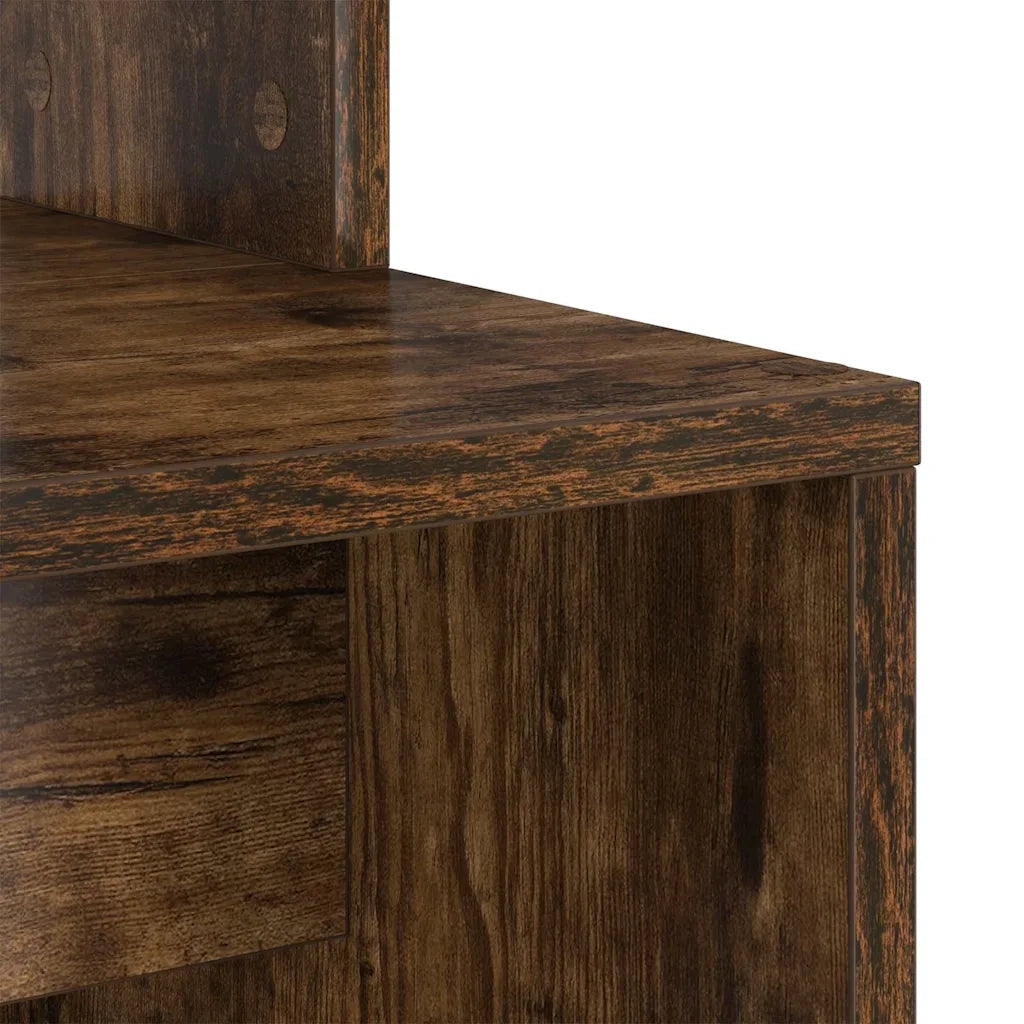Scrivania Rovere fumé 78,5 x 37 x 154,5 cm Legno multistrato 869342
