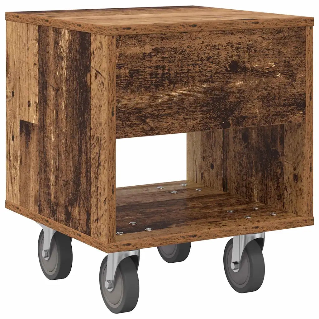 Comodino 2 pcs Legno vecchio 40,5 x 40 x 48 cm 891069