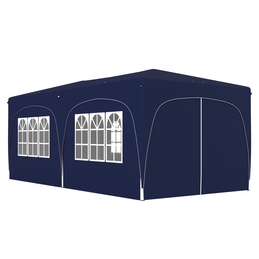 Gazebo Pieghevole 3x6m ¨C Xylo ¨C Blu Scuro con Pannelli Laterali UPF50+