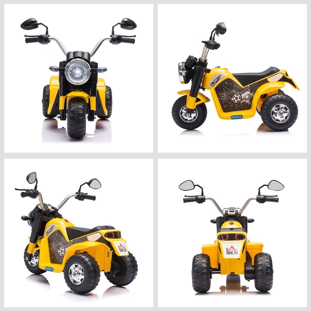 Triciclo elettrico per bambini ¨C Minimal ¨C Giallo e nero