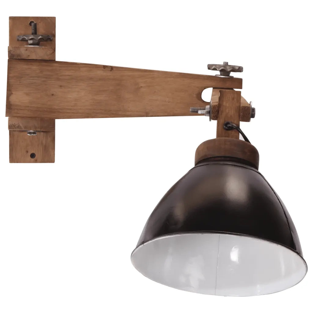 Lampada a Parete 25 W Nera E27 371911
