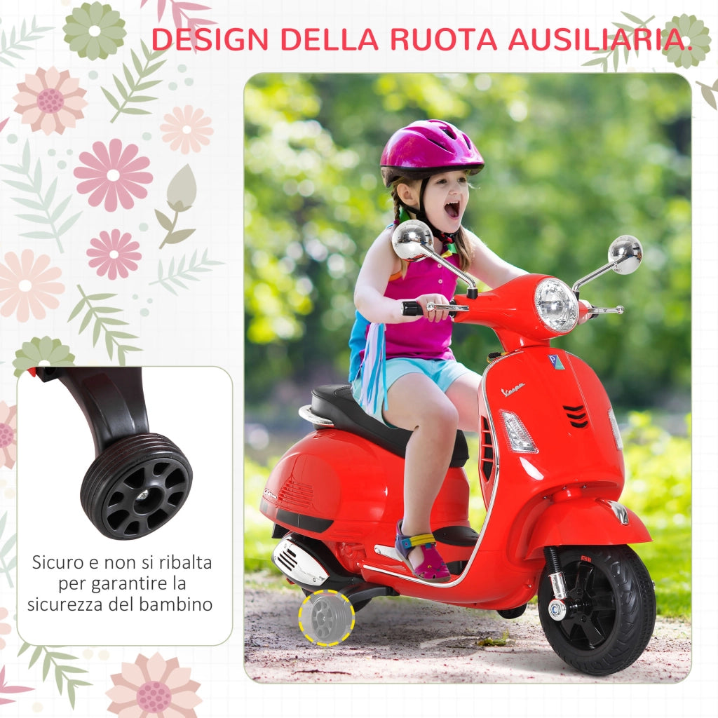 Moto Elettrica per Bambini ¨C Minimal ¨C Rosso
