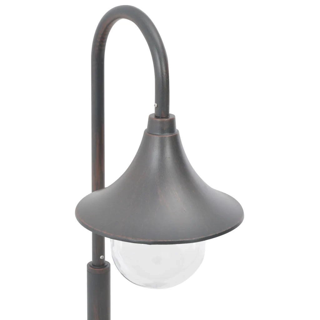 Lampione da Giardino E27 120 cm in Alluminio Bronzo cod mxl 73948