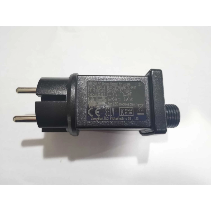 Luce filo 500 led bianco freddo concontroller 28m