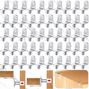 Support per plancia 50 pezzi - Supporti per pannelli L per pannelli per mobili supporti per libreria supporti per scaffalature
