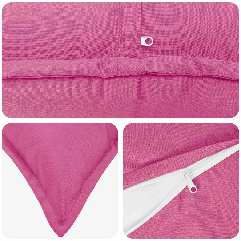 Federa 6 pz HOUTEN Rosa 65 x 65 cm Poliestere 921122