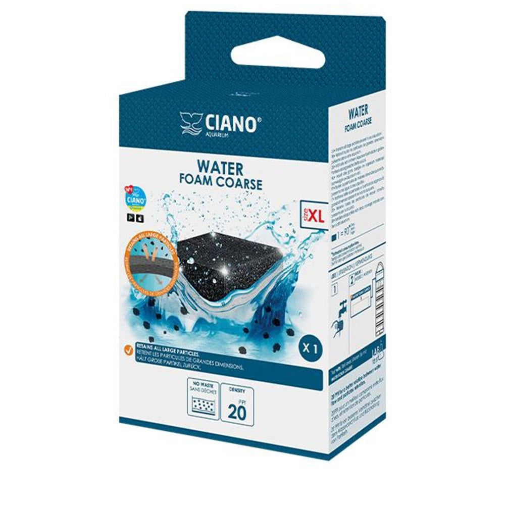 Ciano Coarse Foam Size XL - Ricambio Spugna grossa nera per Filtri CFBIOXL
