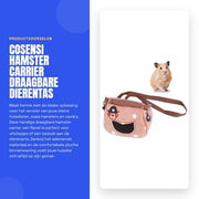 Portatile per Hamster - Flanella a Vapore - Dierentas - Ademendente - Portatile - Piccoli Animali - Dimensioni Opzionali S/M/L