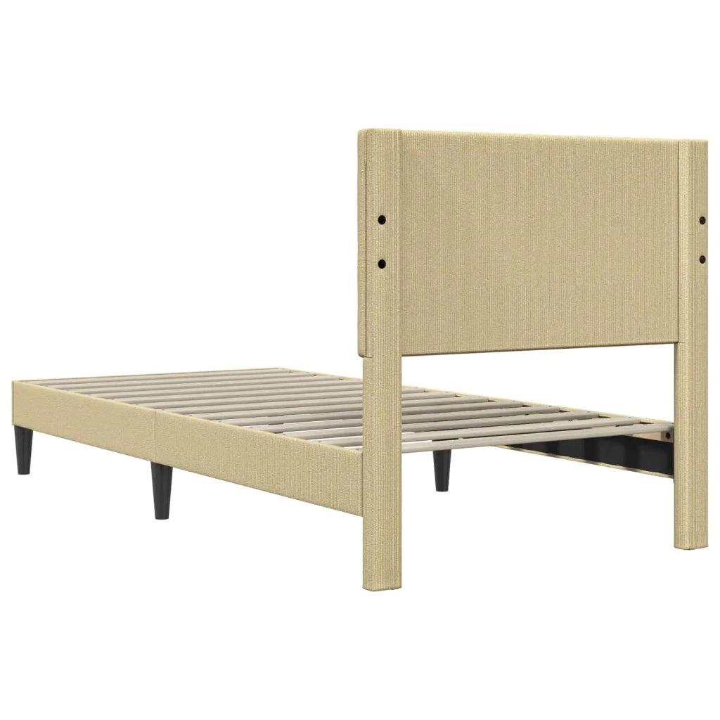 Struttura del letto-Giroletto Grigio Verde Chiaro 90 x 200 cm