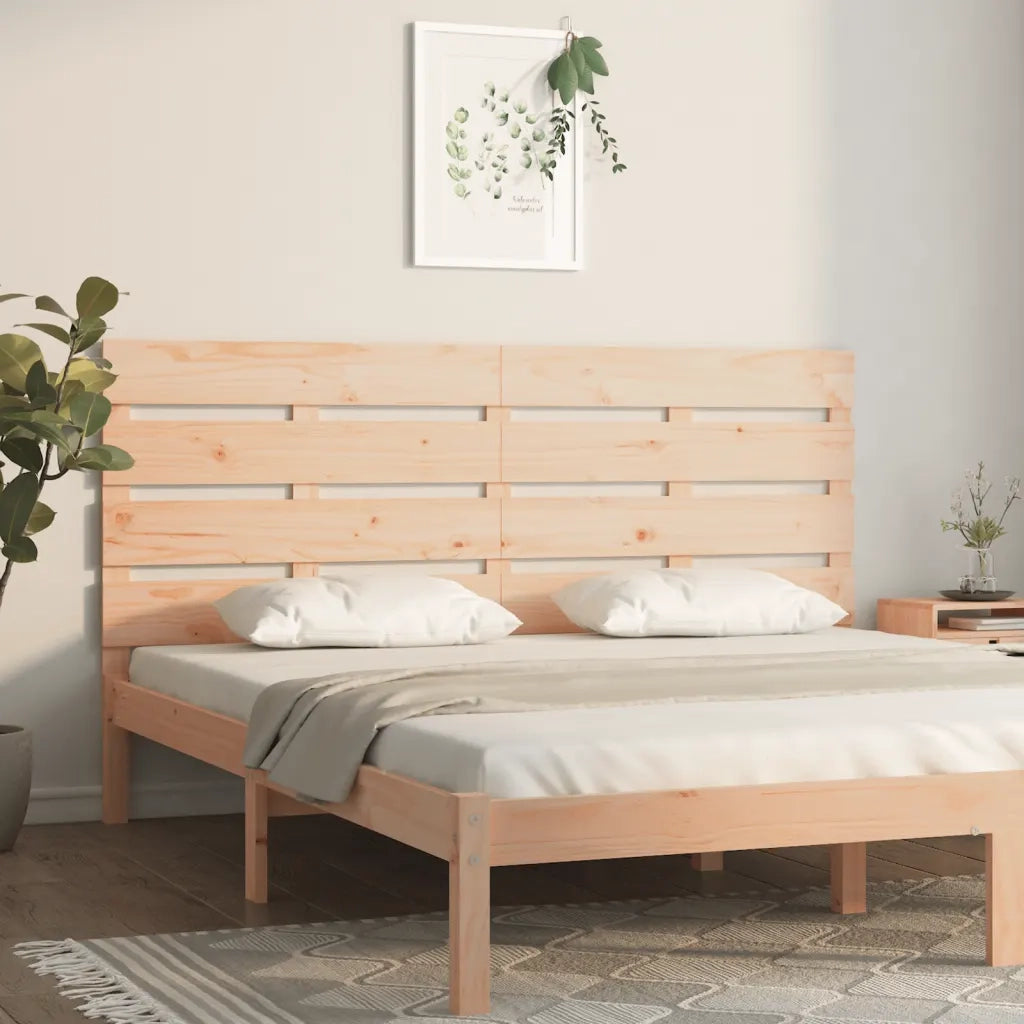 Testiera | Testata per Letto 200x3x80 cm in Legno Massello di Pino