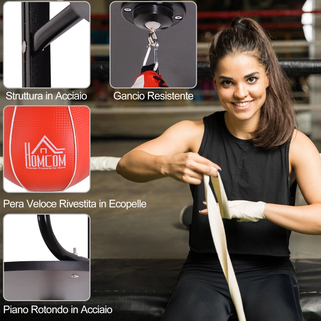 Set Boxe Pera Veloce con Piattaforma ¨C Minimal ¨C 60x73x80 cm