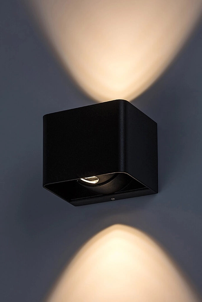 Applique esterno moderno antracite LED 10W IP54 Rabalux Hallstatt