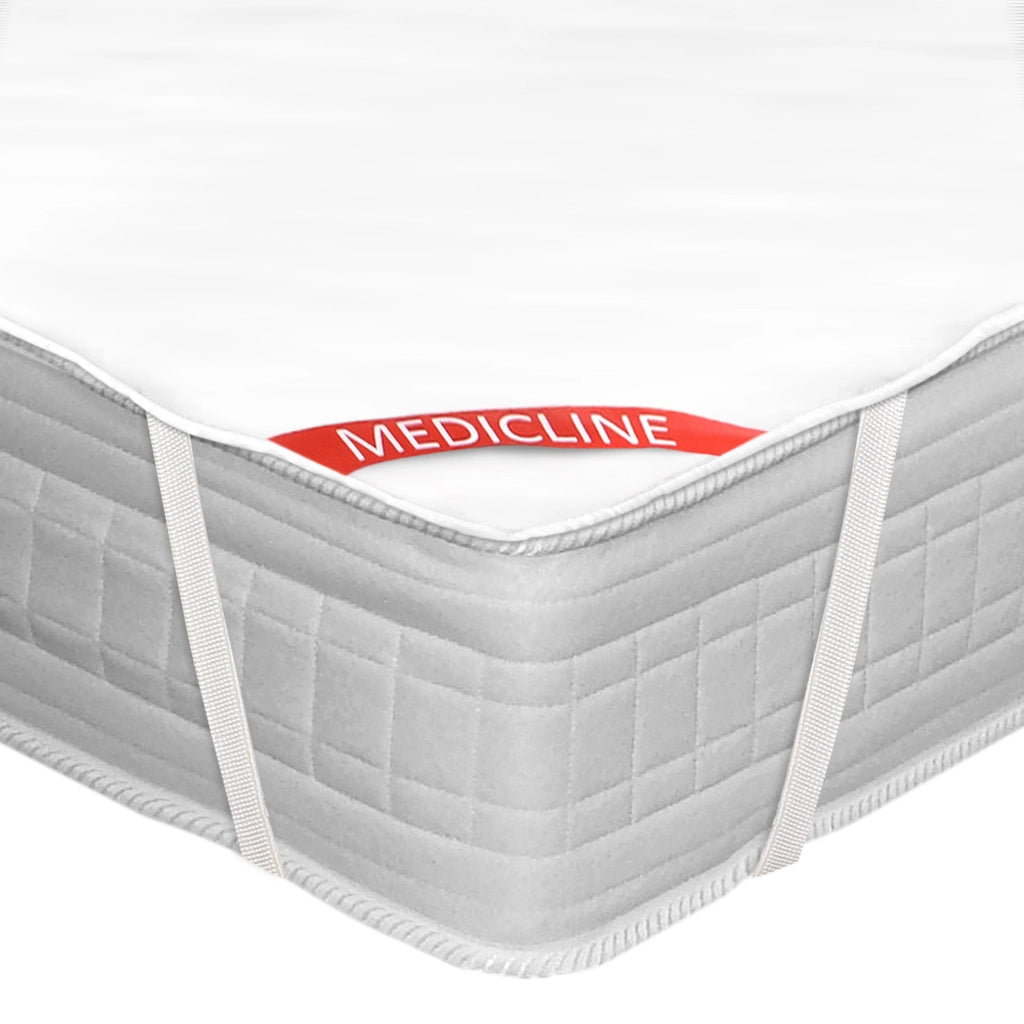 Coprimaterasso impermeabile AIO FACTORY 140x200cm bianco