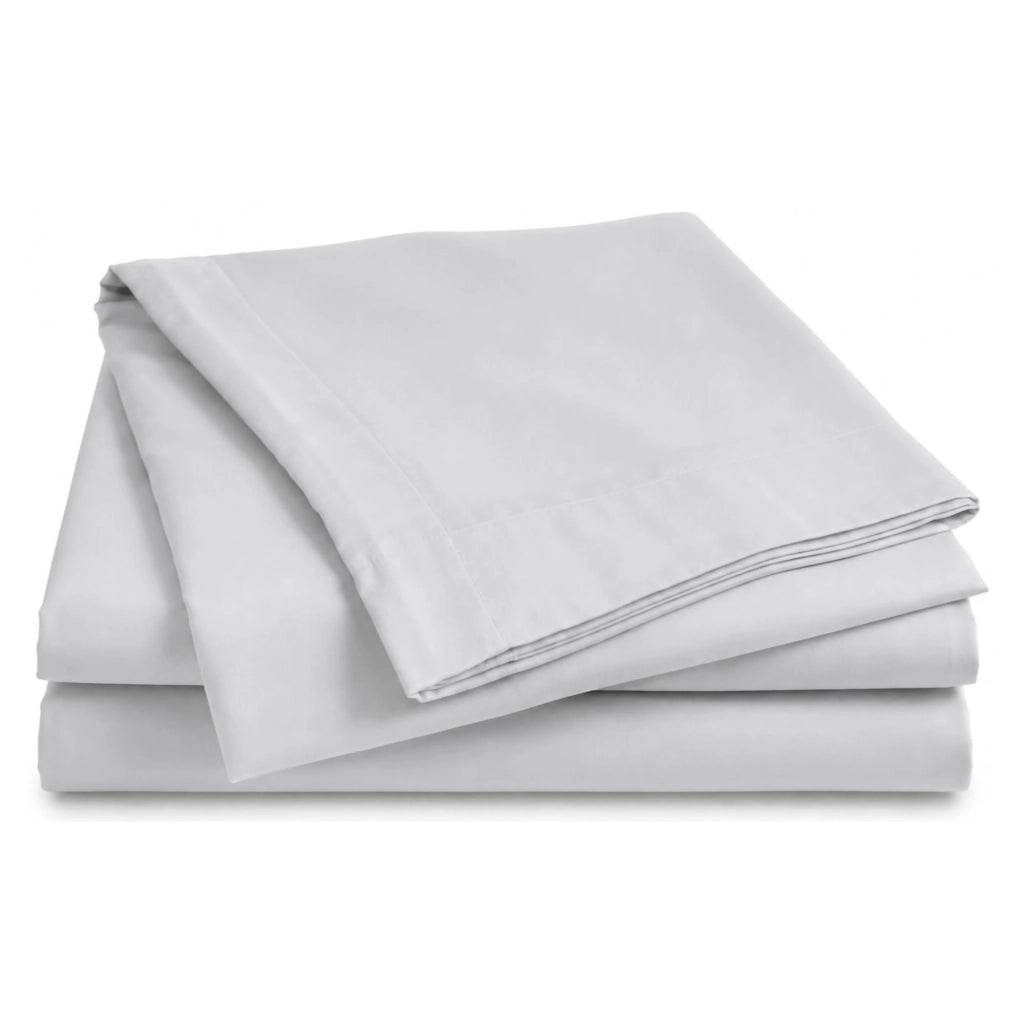 Rova, set Completo Letto Matrimoniale in Cotone, Grigio