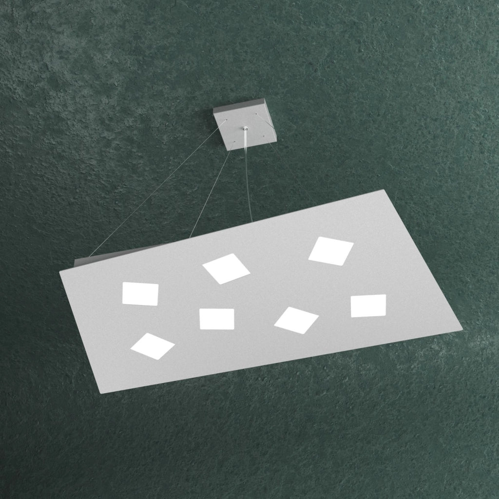 PLAFONIERA LED LUNA BIANCA 24W 3520LM 4000K 40X40X10CM LUNA-PL40