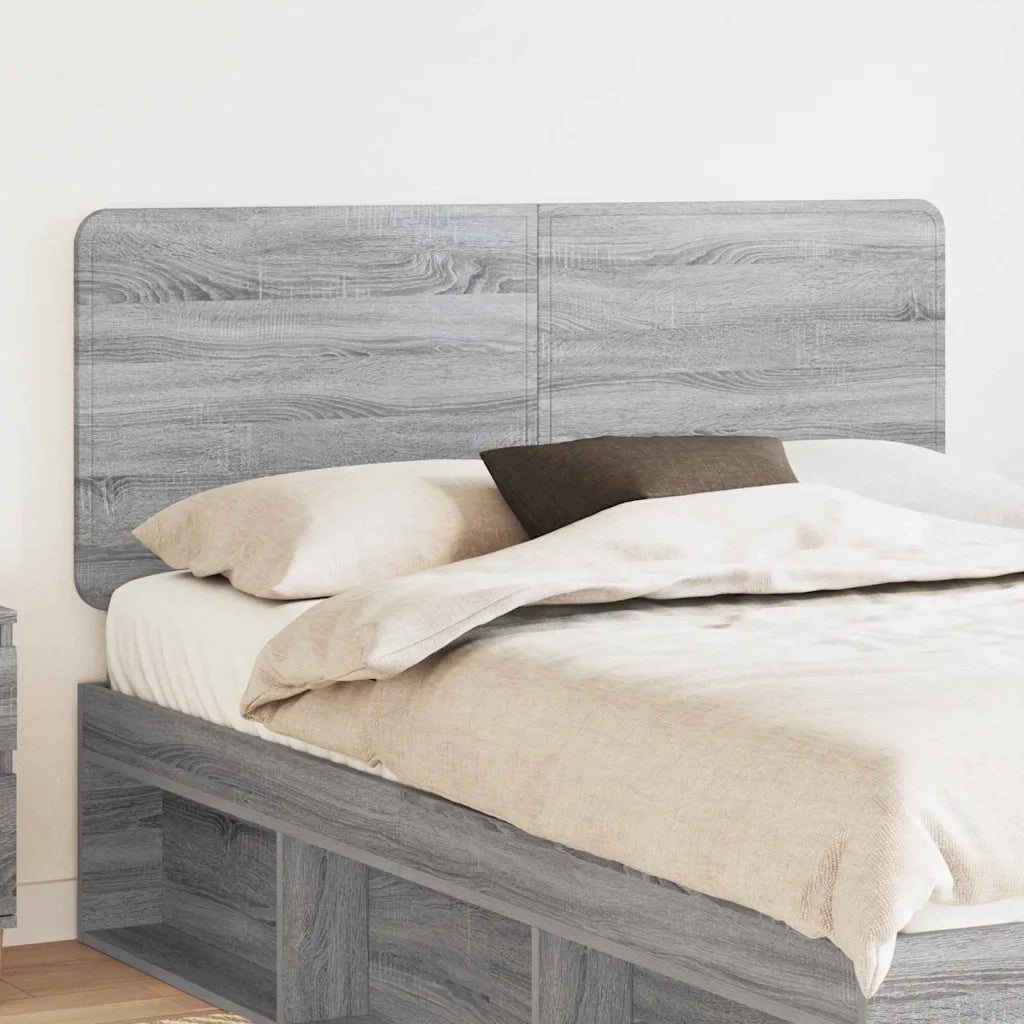 Testiera-Testata-Testiera Decorativa Grigio Sonoma 140 cm Legno multistrato 998523