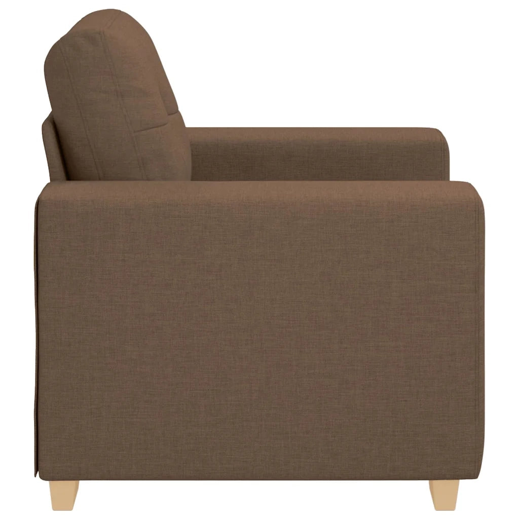 Divano Sedia Marrone 100x78x80 cm in Tessuto 4105062