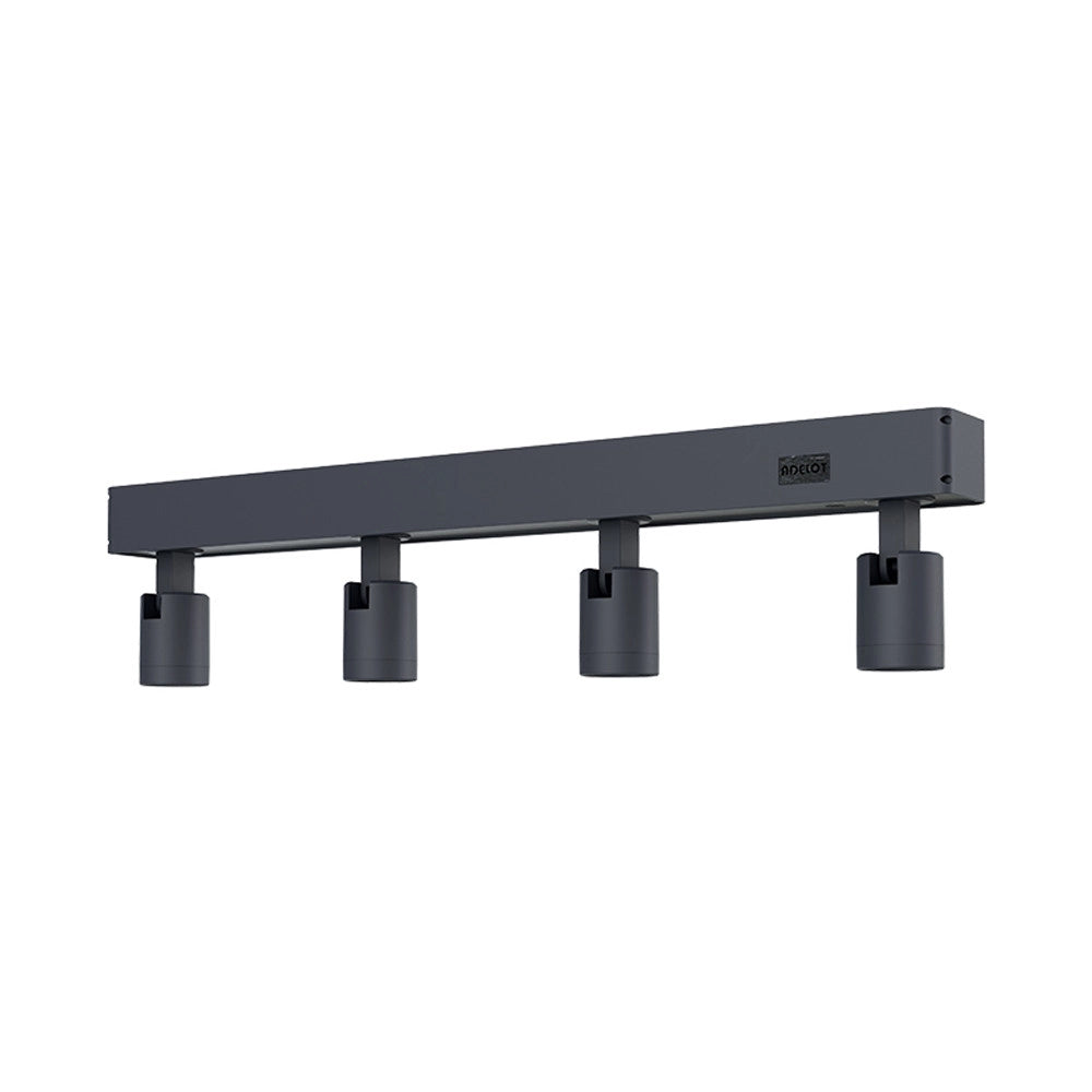 LMS-B114 Faretto Solare LED a 4 Spot con Pannello e Bluetooth
