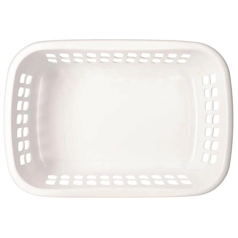 CESTINO BRIO MEDIO MULTIUSO 29X21X10 CM BIANCO PORTABIANCHERIA PORTAOGGETTI