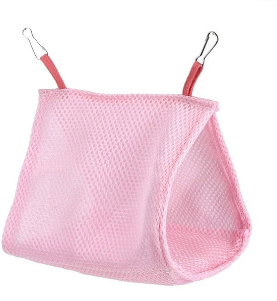 Matrice di Sostegno per Uccelli - Nido di Riposo - Tenda di Sostegno - Dimensioni 16x13x12,5 cm - Mesh Comfortevole