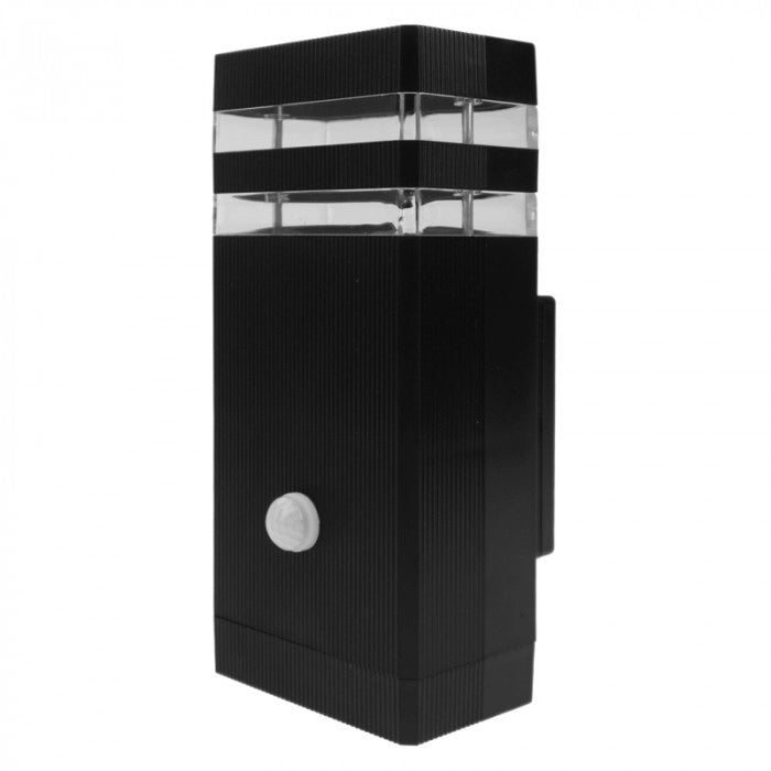 Applique esterna PIR nera GU10 IP44 Ecolight OE-2CP