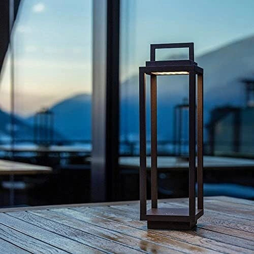 Ab+ by Abert 9101317002 Resort Lampada da tavolo portatile ricaricabile Touch IP54 180 lumen 12 ore autonomia colore Bianco