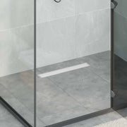 Drenaggio doccia 2 in 1 Argento 60 cm Acciaio Inox 304 42015938