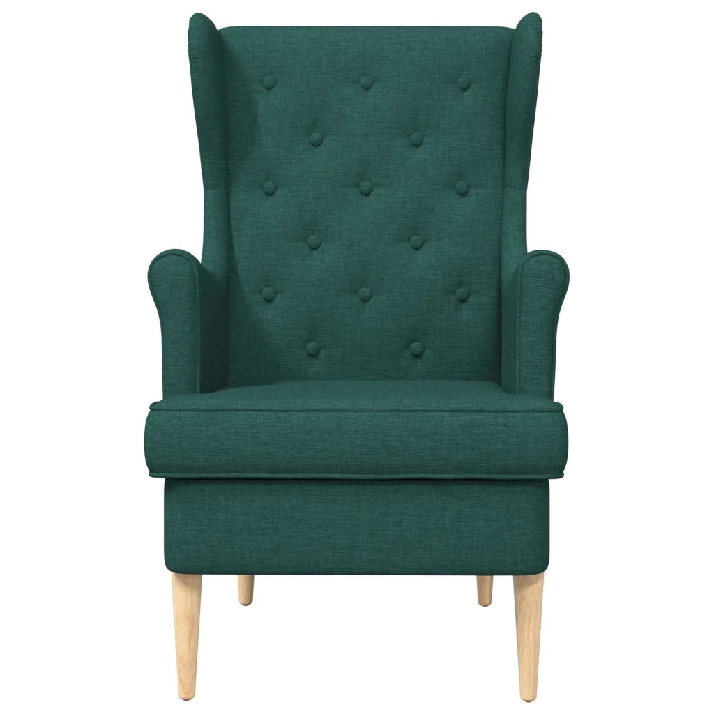 Poltrona Verde Scuro Tessuto 42029922